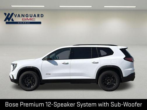 Summit White 2026 GMC Acadia AT4 AWD