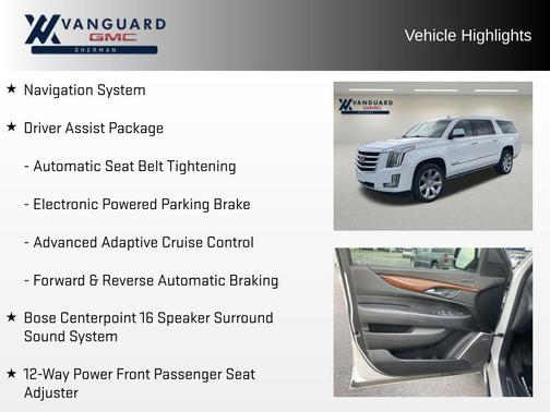 2019 Cadillac Escalade ESV Premium Luxury
