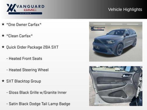 2024 Dodge Durango SXT RWD