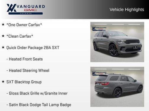 2024 Dodge Durango SXT RWD