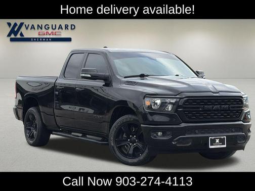 Diamond Black Crystal Pearlcoat 2022 RAM 1500 Big Horn/Lone Star
