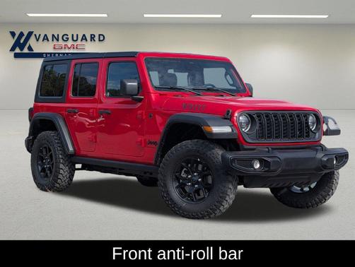 Firecracker Red Clearcoat 2025 Jeep Wrangler Willys