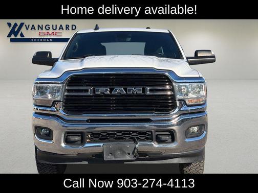 Bright White Clearcoat 2021 RAM 2500 Big Horn Crew Cab 4x4 6'4' Box