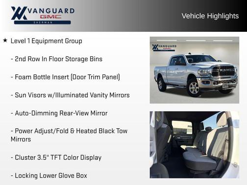 Bright White Clearcoat 2021 RAM 2500 Big Horn Crew Cab 4x4 6'4' Box