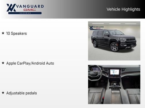 Diamond Black Crystal Pearlcoat 2024 Jeep Wagoneer Series II 4x4