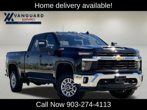 Black 2025 Chevrolet Silverado 2500 LT