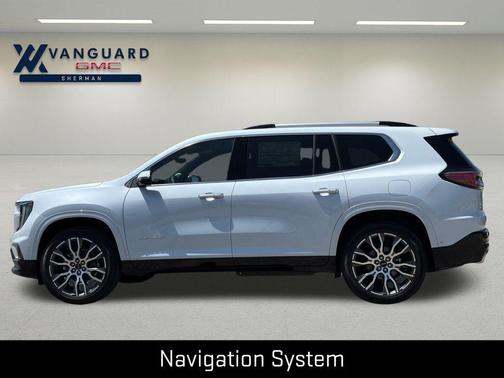 Glacier White Tricoat 2026 GMC Acadia Denali