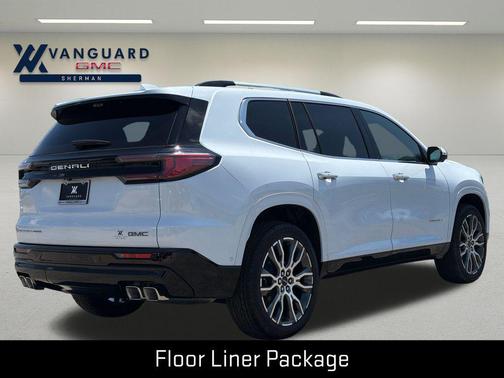 Glacier White Tricoat 2026 GMC Acadia Denali
