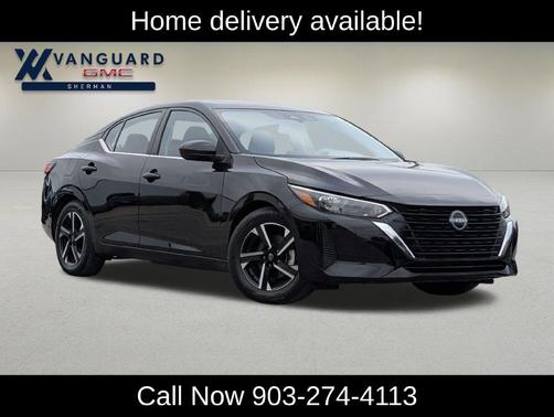 Super Black 2025 Nissan Sentra SV