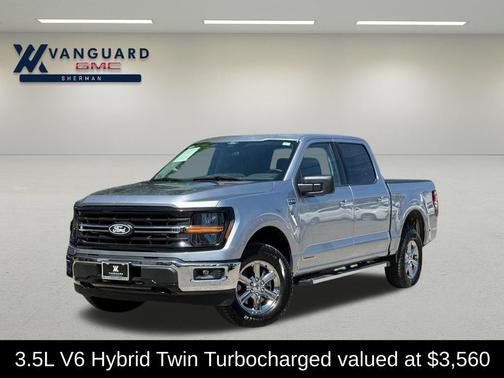 Silver Metallic 2025 Ford F-150 XLT