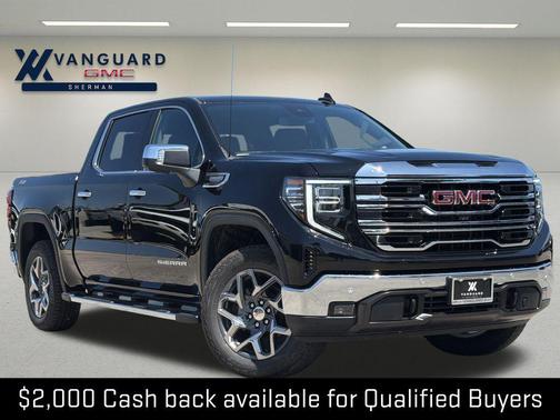 Onyx Black 2026 GMC Sierra 1500 SLT