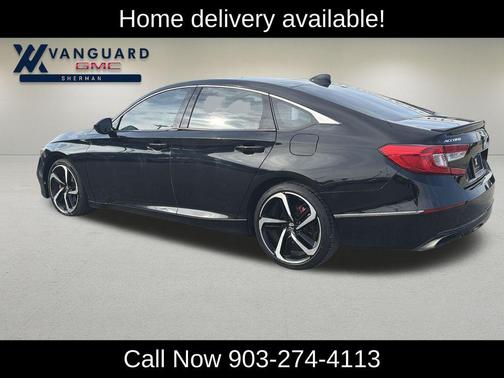 Crystal Black Pearl 2018 Honda Accord Sport