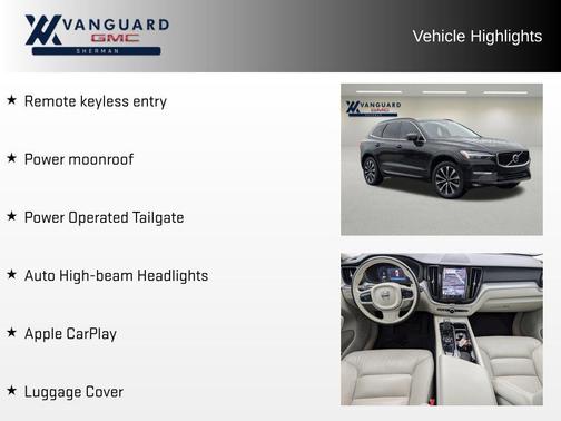 Onyx Black Metallic 2023 Volvo XC60 B5 Core