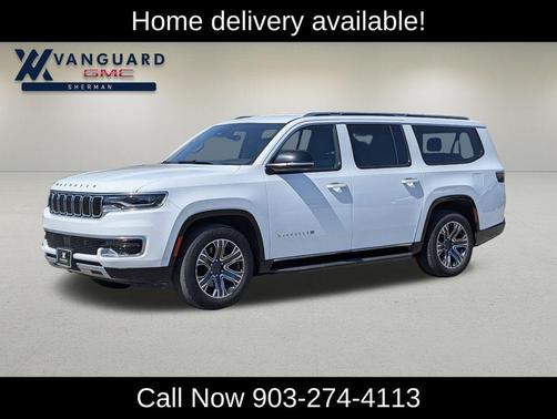 Bright White Clearcoat 2024 Jeep Wagoneer L Series II