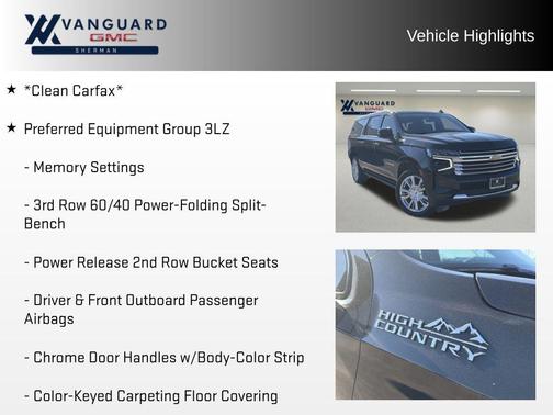 2023 Chevrolet Suburban 4WD High Country