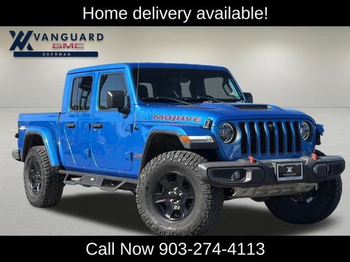 Hydro Blue Pearlcoat 2021 Jeep Gladiator Mojave 4x4