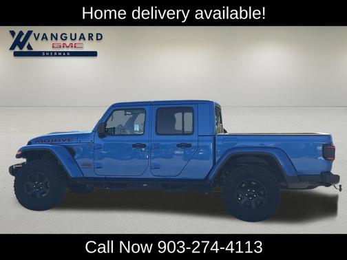 Hydro Blue Pearlcoat 2021 Jeep Gladiator Mojave 4x4