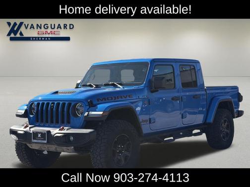 Hydro Blue Pearlcoat 2021 Jeep Gladiator Mojave 4x4
