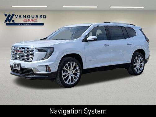 Glacier White Tricoat 2027 GMC Acadia Denali
