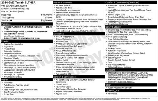 2024 GMC Terrain SLT