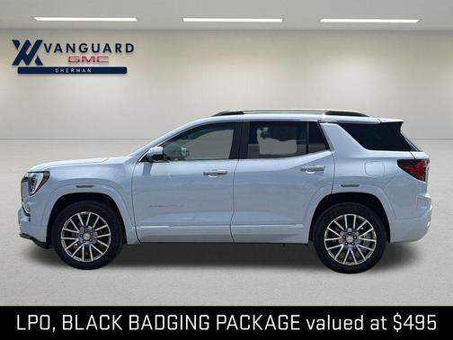 Glacier White Tricoat 2026 GMC Terrain Denali