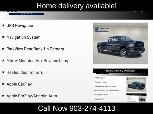Diamond Black Crystal Pearlcoat 2022 RAM 3500 Limited Crew Cab 4x4 8' Box