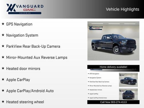 Diamond Black Crystal Pearlcoat 2022 RAM 3500 Limited Crew Cab 4x4 8' Box