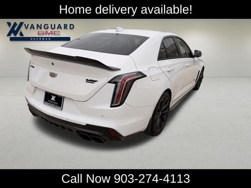 Summit White 2022 Cadillac CT4-V V-Series Blackwing