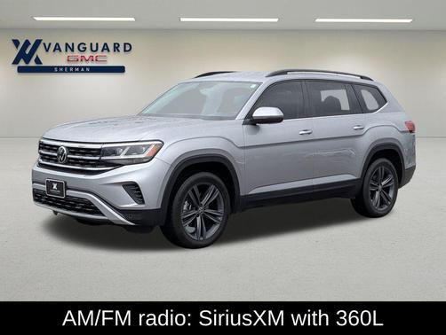 Silver Metallic 2022 Volkswagen Atlas 2.0T SE w/Technology
