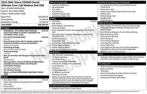 2024 GMC Sierra 2500 Denali Ultimate