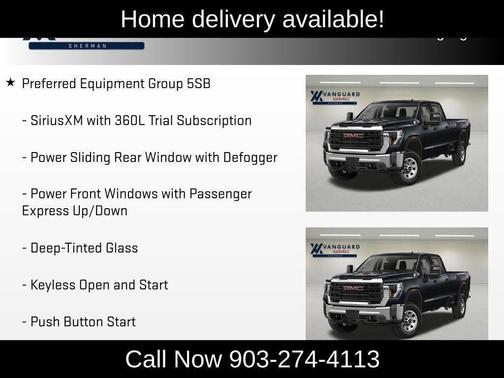 Onyx Black 2026 GMC Sierra 3500 Denali