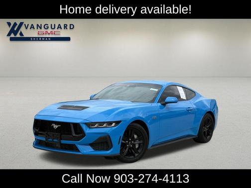 Grabber Blue Metallic 2024 Ford Mustang GT
