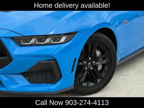 Grabber Blue Metallic 2024 Ford Mustang GT
