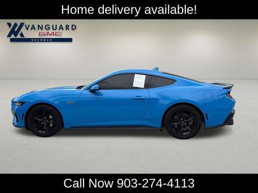 Grabber Blue Metallic 2024 Ford Mustang GT