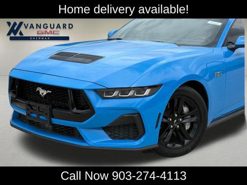 Grabber Blue Metallic 2024 Ford Mustang GT