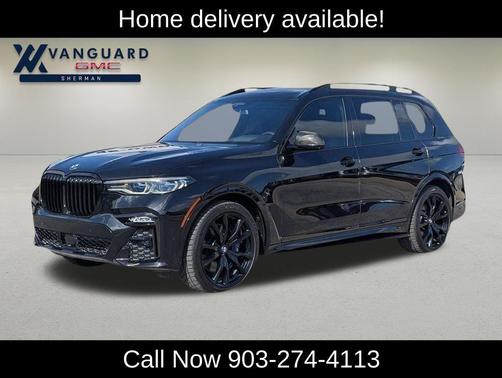 Black Sapphire Metallic 2019 BMW X7 xDrive50i