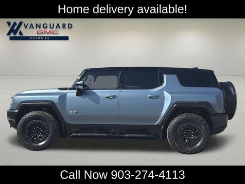 Neptune Blue Matte 2024 GMC HUMMER EV SUV 3X