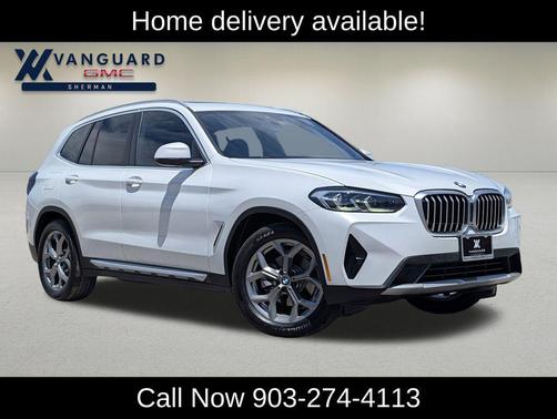 Mineral White Metallic 2022 BMW X3 sDrive30i