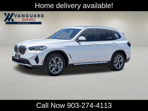 Mineral White Metallic 2022 BMW X3 sDrive30i