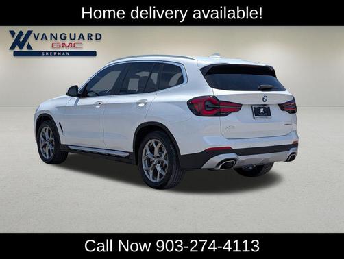 Mineral White Metallic 2022 BMW X3 sDrive30i