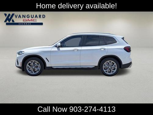 Mineral White Metallic 2022 BMW X3 sDrive30i