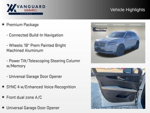 2022 Lincoln Nautilus Standard