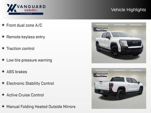 2026 GMC Sierra EV Extended Range Elevation