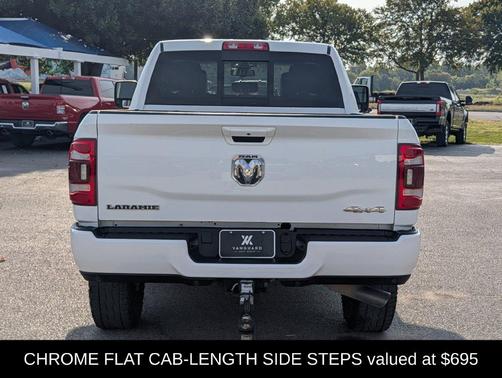 Bright White Clearcoat 2024 RAM 2500 Laramie Crew Cab 4x4 6'4' Box