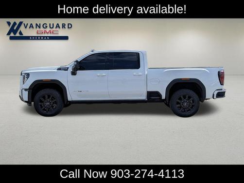Summit White 2024 GMC Sierra 2500 AT4