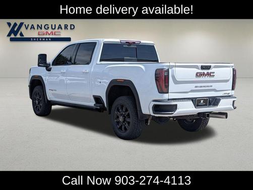Summit White 2024 GMC Sierra 2500 AT4