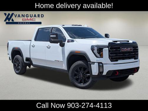 Summit White 2024 GMC Sierra 2500 AT4