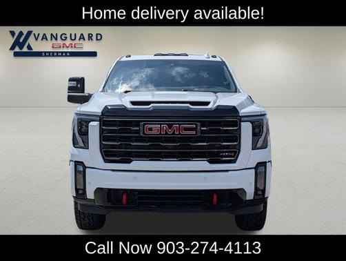 Summit White 2024 GMC Sierra 2500 AT4