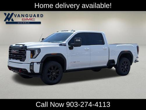 Summit White 2024 GMC Sierra 2500 AT4