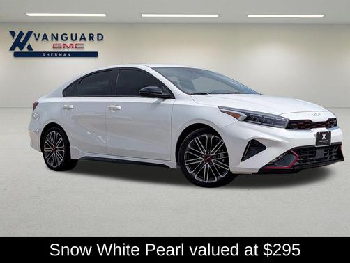 Snow White Pearl 2023 Kia Forte GT